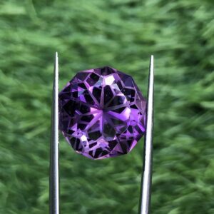 Amethyst Purple Color Loose Gemstone – 14.25 CTS , 15.75×15.45x11MM