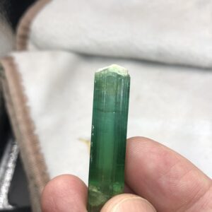BI COLOR TOURMALINE CRYSTAL CUTTING GRADE AND PECFECT TERMINATED FROM KUNAR  – 10.15 GRAMS (50.7 CTS)  ,44X11X11MM
