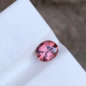 ORANGISH PINK Spinel Natural Gemstone Gorgeous for Jewellry ~ 1.2 CTS SIZE 7.22*6.15*3.9MM