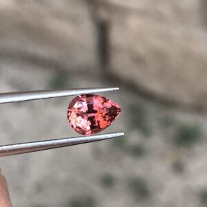 ORANGISH PINK Spinel Natural Gemstone Gorgeous for Jewellry ~ 1.2 CTS SIZE 7.55*5.65*4.1mm