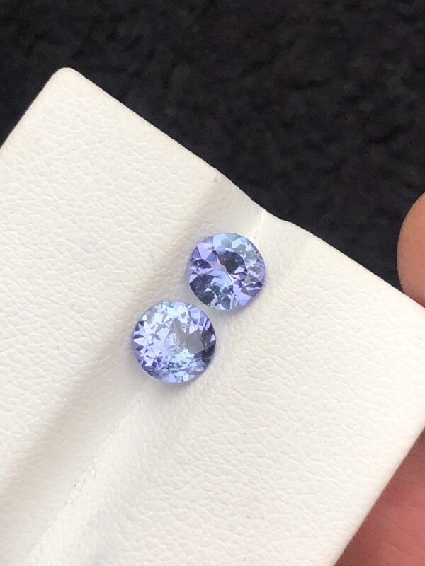 Tanzanite pair