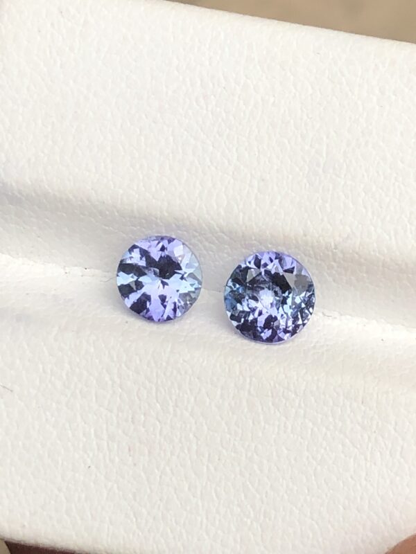 Tanzanite pair